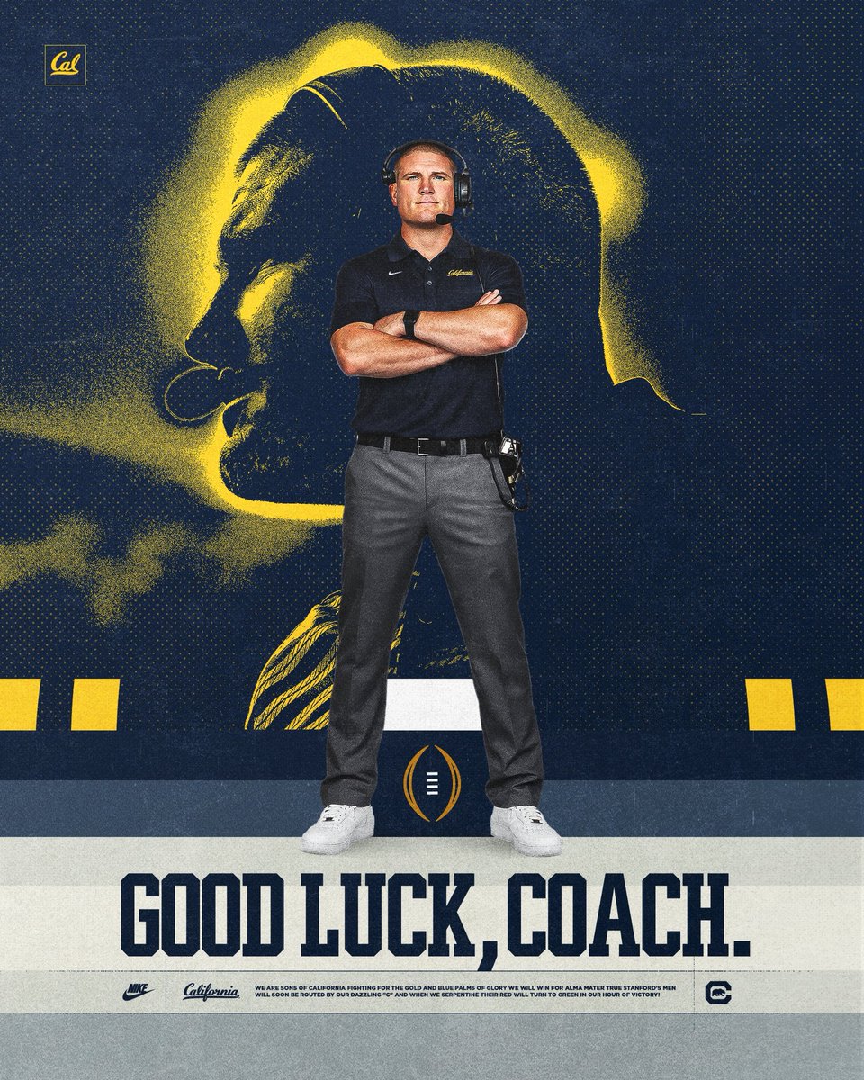 CalFootball's tweet photo. Rooting for a shutout today

Let’s go @CoachLup!

#GoBears https://t.co/5M26MdQsaZ
