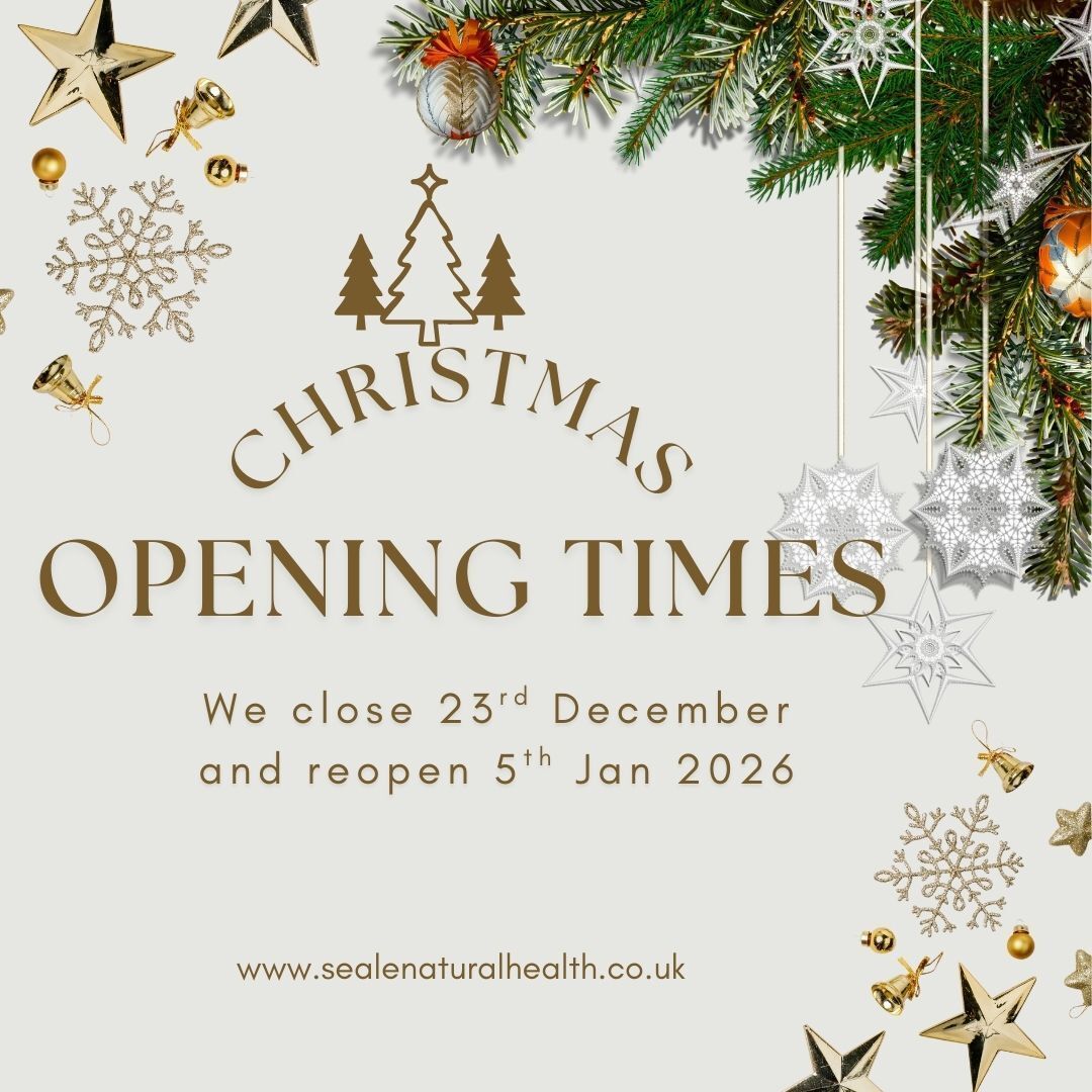 SealeHealth's tweet photo. We would like to thank all our clients who have visited this year, we are grateful you chose us and look forward to helping you and others further in 2026.
.
.
.
.
.
#sealenaturalhealth
#manorfarmcraftcentre
#christmasopeningtimes
#therapyfarnham
#gratitude https://t.co/MGRjEFBDLv
