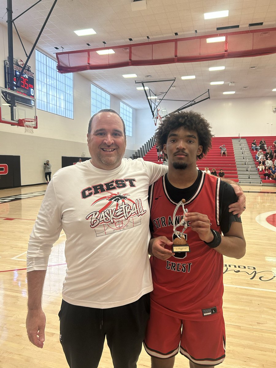 Coach_Horn33's tweet photo. Crest goes 2-1 in the City of Tampa Christmas Tournament, with 68-65 loss to Durant, a 66-58 win over Riverview, and a 56-54 win over King.  Hall all tournament team 18ppg 8 rebounds, Lewis 14 ppg 5 assists, Jones 13 ppg.  @ImJLew_ @tjxprophett @Hunter_Hall8 https://t.co/i2v9rUmoFS