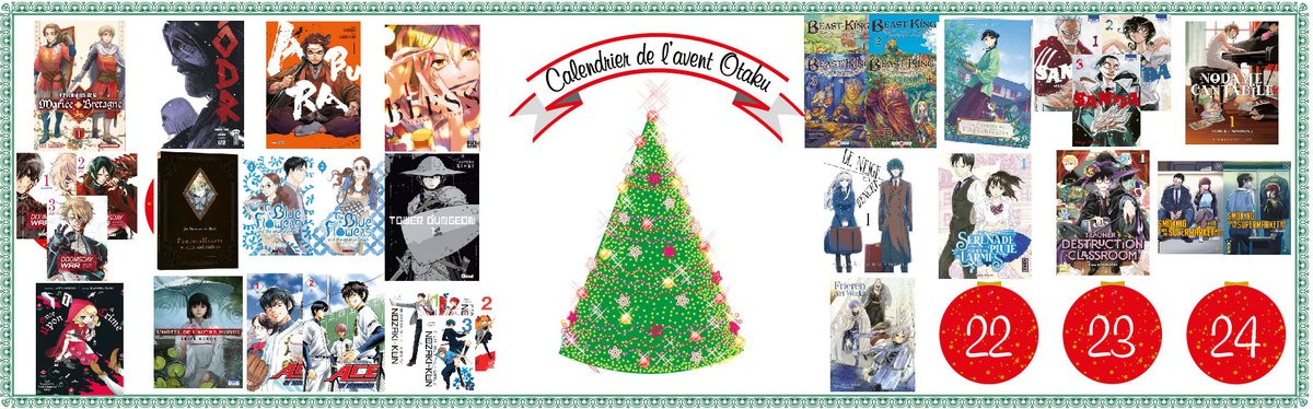 OtakuEsprit's tweet image. 🎄Calendrier de l'avent - case 21🎄

En ce dimanche, je vous propose un sacré lot avec l'artbook Frieren !! 😊

Pour participer :

- RT + Like
- Follow @OtakuEsprit

TAS dès demain !