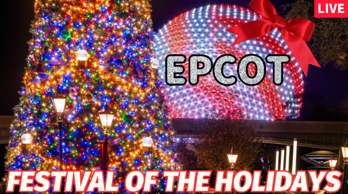 LIVE NOW!!!! 🔴LIVE: EPCOT International Festival Of The Holidays | Walt Disney World Live Stream... youtube.com/live/oZyLGmFiu… via <a href="/YouTube/">YouTube</a> #disneyworld #disney #waltdisneyworld #disneyparks #wdw #epcot #disneyadult