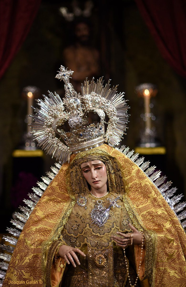 JoaquinGalanEs's tweet photo. .@hdaddelsol la Reina del Plantinar en #Sevilla.

Así luce Nuestra Señora del Sol e su
Solemne y devoto #Besamos 

#HermandadDelSol #hdaddelsol #Sevilla #TDSCofrade https://t.co/D3YqfGtutF