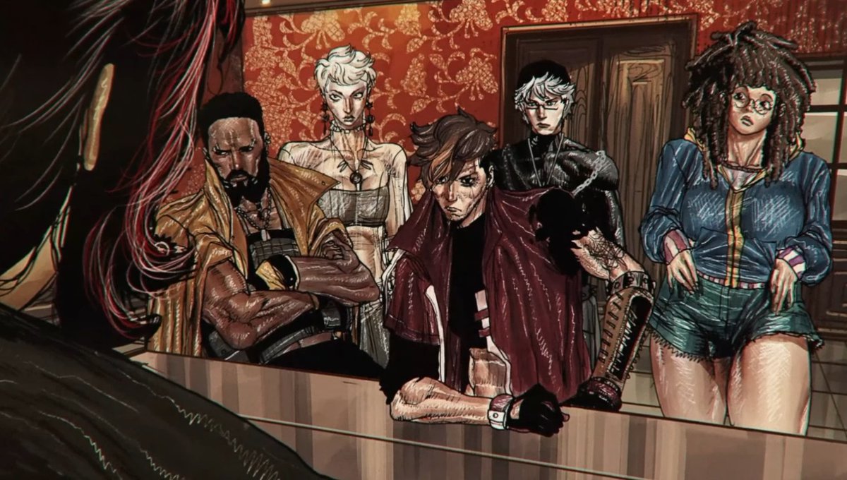 realitasnews's tweet image. Foi revelada a aparência dos 5 agentes por trás da equipe dos assassinos em #HEXATOMBE.