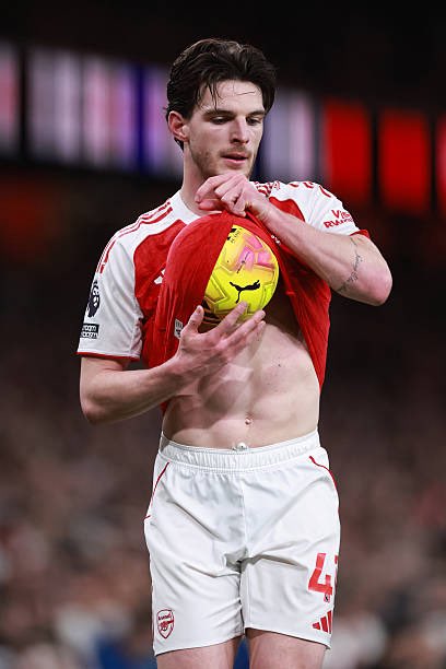 ShirtlessPL's tweet image. Declan Rice