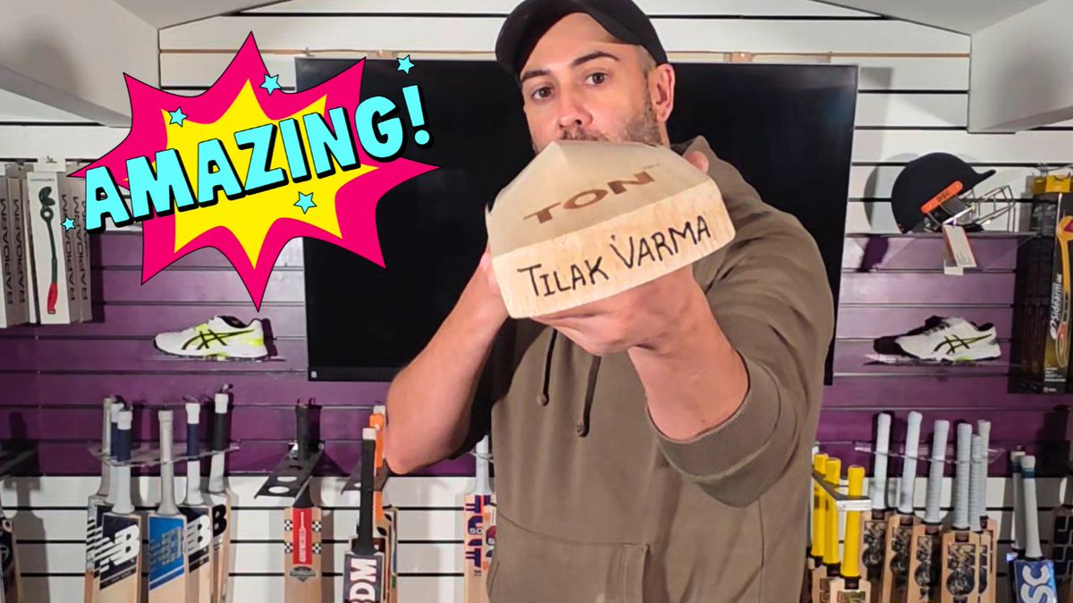 SS SURYAKUMA YADAV AND TILAK VARMA PLAYERS EDITION CRICKET BAT REVIEW youtu.be/Our4tCidN7c?si… via <a href="/YouTube/">YouTube</a>
