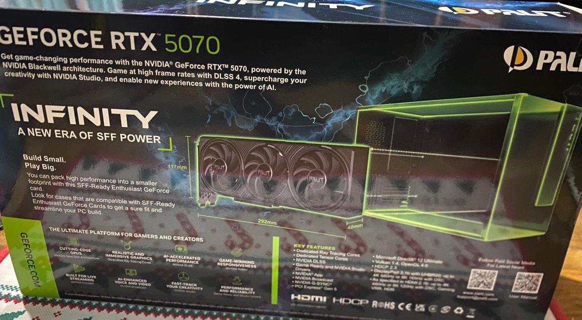 soujoss's tweet photo. Hagan su magia porfaaaa, compartan para ayudarme a vender estas tarjetas gráficas RTX 5070 ‼️ 

-Nuevo de tienda ✅
-Precio negociable ✅ https://t.co/VsXhzt2pi5
