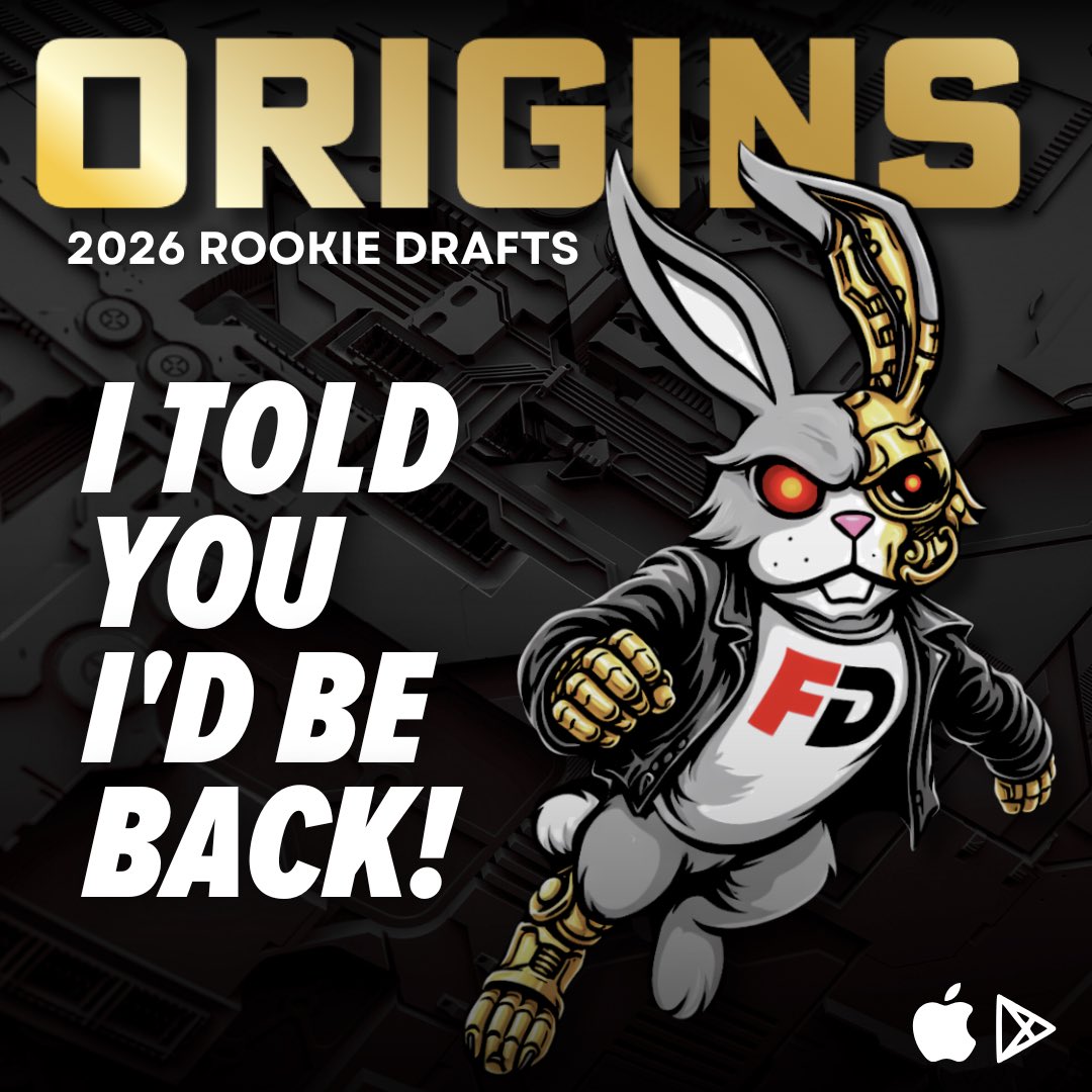 fastdraftapp's tweet photo. 🚨THE ORIGINS CONTEST IS LIVE🚨

-2026 Rookie-only player pool
-Season-long tournament for 2026
-$10,000 prize pool, 8 teams per draft
-QB-RB-WR-TE with NO position restrictions (can draft 6 QBs)

Don’t wait for your rookie drafts, draft Jeremiyah Love TODAY🔥 https://t.co/j05JWwhvDP