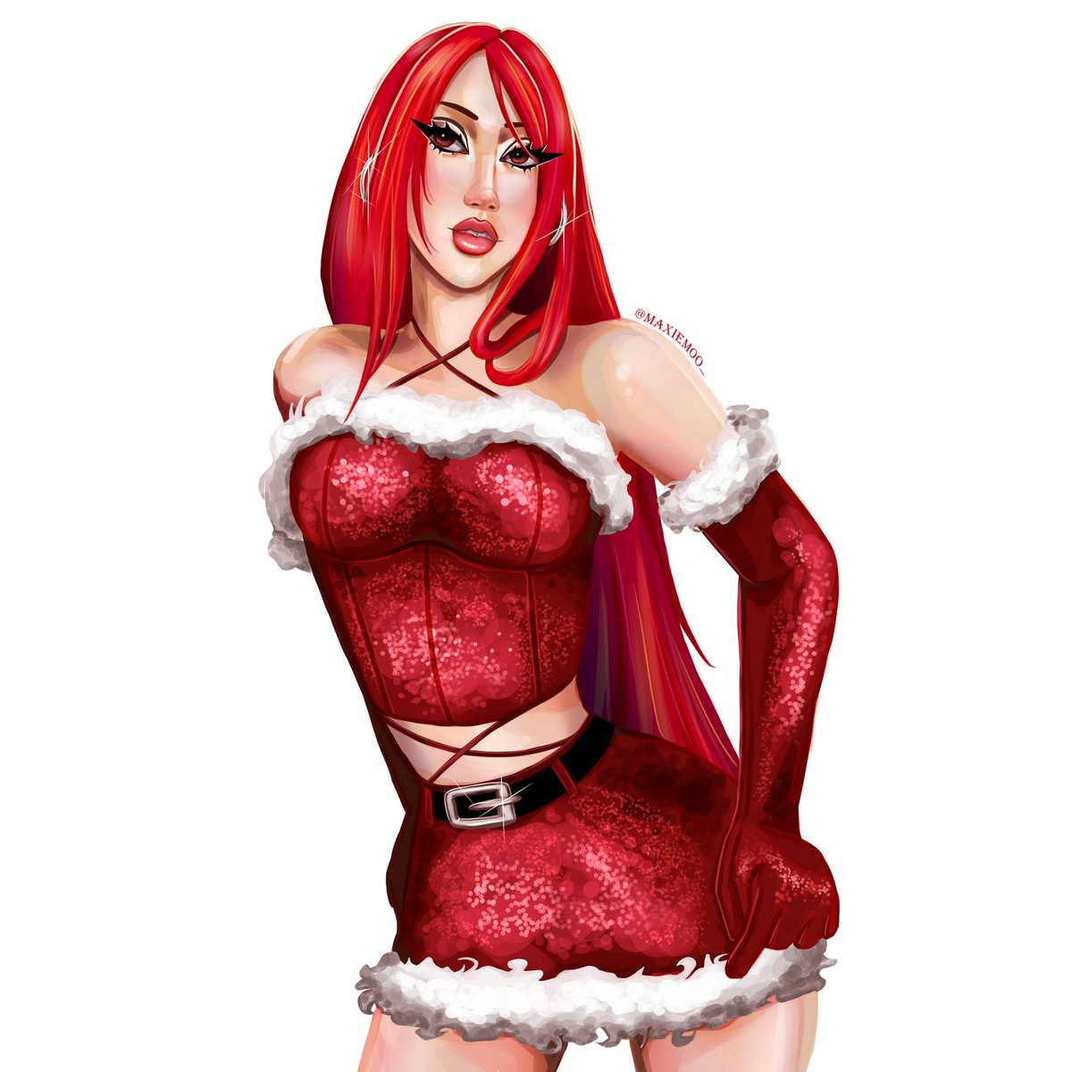 MaxieMoo_'s tweet image. She’s defrosting… 🥶🎄 @alexhasg2g