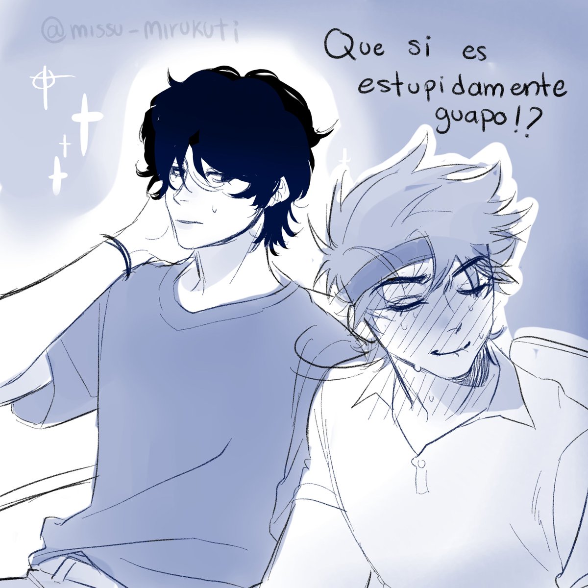 Maldito el día que nos topamos AU (1/?)
 #spiderbear #AU