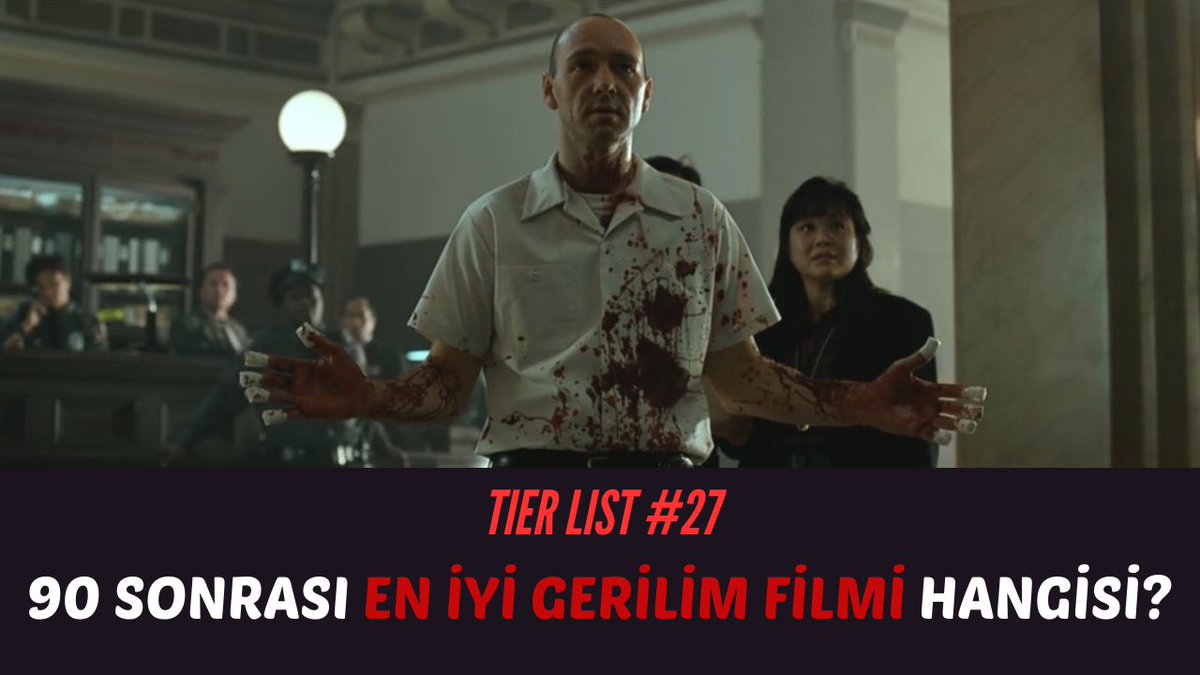 GenisPlan's tweet photo. Tier list serimizin son bölümü yayında. Bu bölümde 1990 sonrası 100 gerilim filmi içerisinden en iyisini seçmeye çalıştım. Keyifli seyirler♥️

https://t.co/EUGfUfARMf https://t.co/85HqqPAqgk