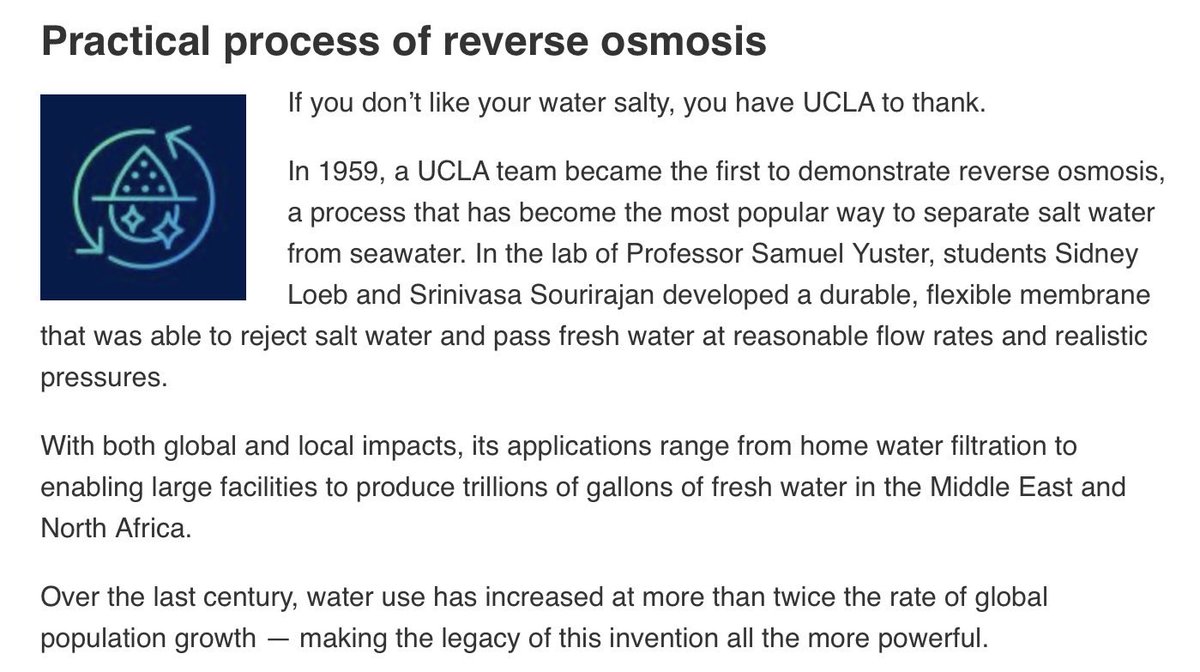 usdew's tweet image. If you don’t like your water salty, you have @UCLA to thank.