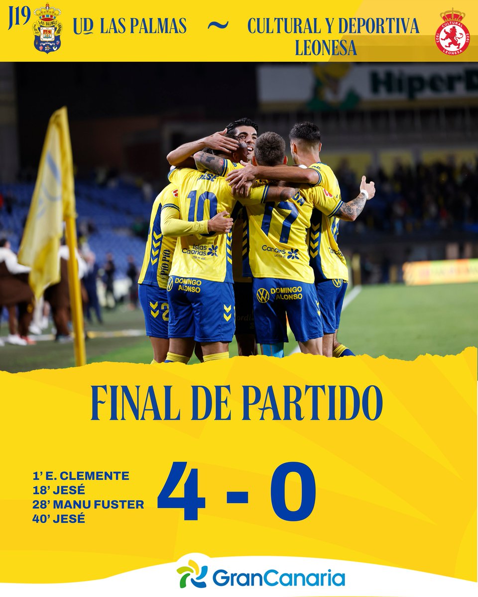 UDLP_Oficial's tweet image. 🤩 ¡Acabamos el año en casa con una GRANDÍSIMA VICTORIA! 💛💙

#LasPalmasCultural #LaUniónHaceLasPalmas #SeremosMásUnión
