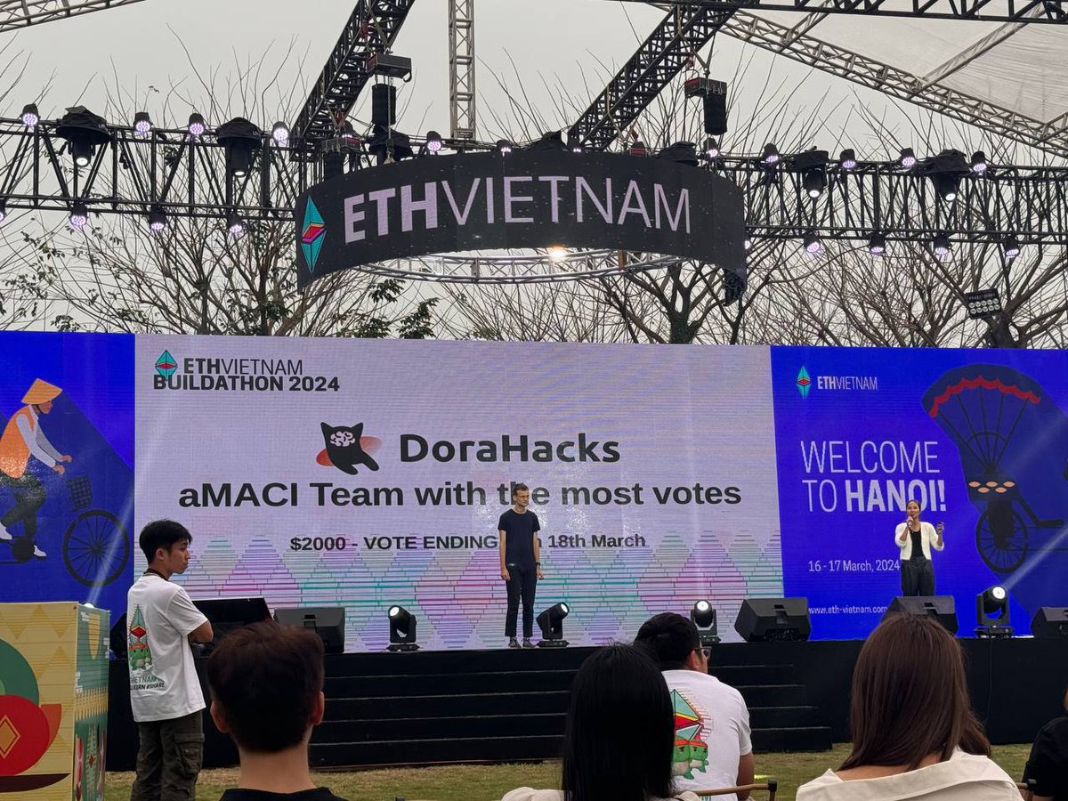 DoraIntern's tweet image. Nostalgic. March 2024 - the first time anonymous MACI was deployed in reality.