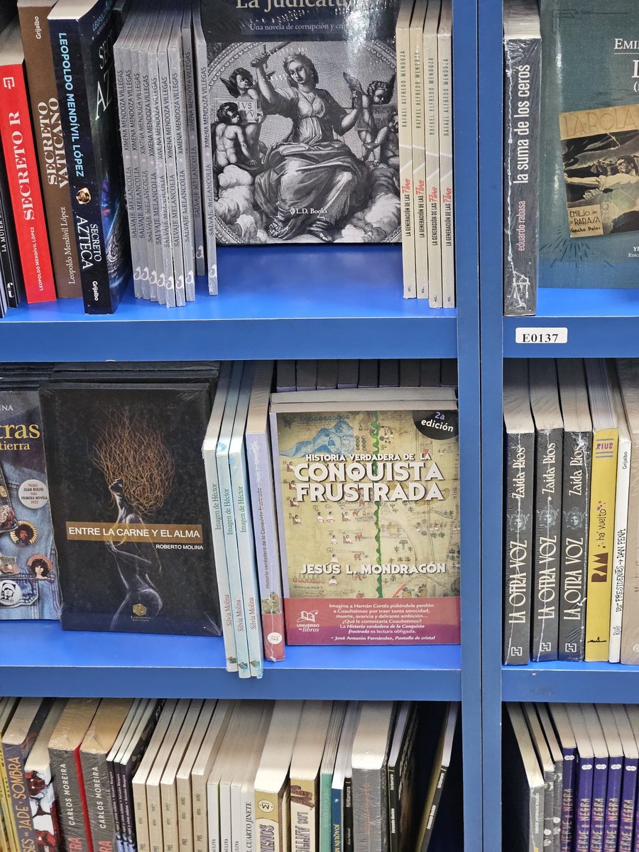 JLMONDRAGONS's tweet photo. Quieren hacer un buen regalo está navidad? Quedan aún unos pocos ejemplares de la 2a edición de mi "Historia verdadera de la conquista frustrada" en la librería El Sótano de Miguel Angel de Quevedo el la sección de Narrativa Iberoamericana. No se lo pierdan! #conquistafrustrada @universolibros_