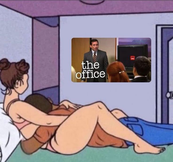 من و پارتنر آیندم هرشب در حال دیدن آفیس.