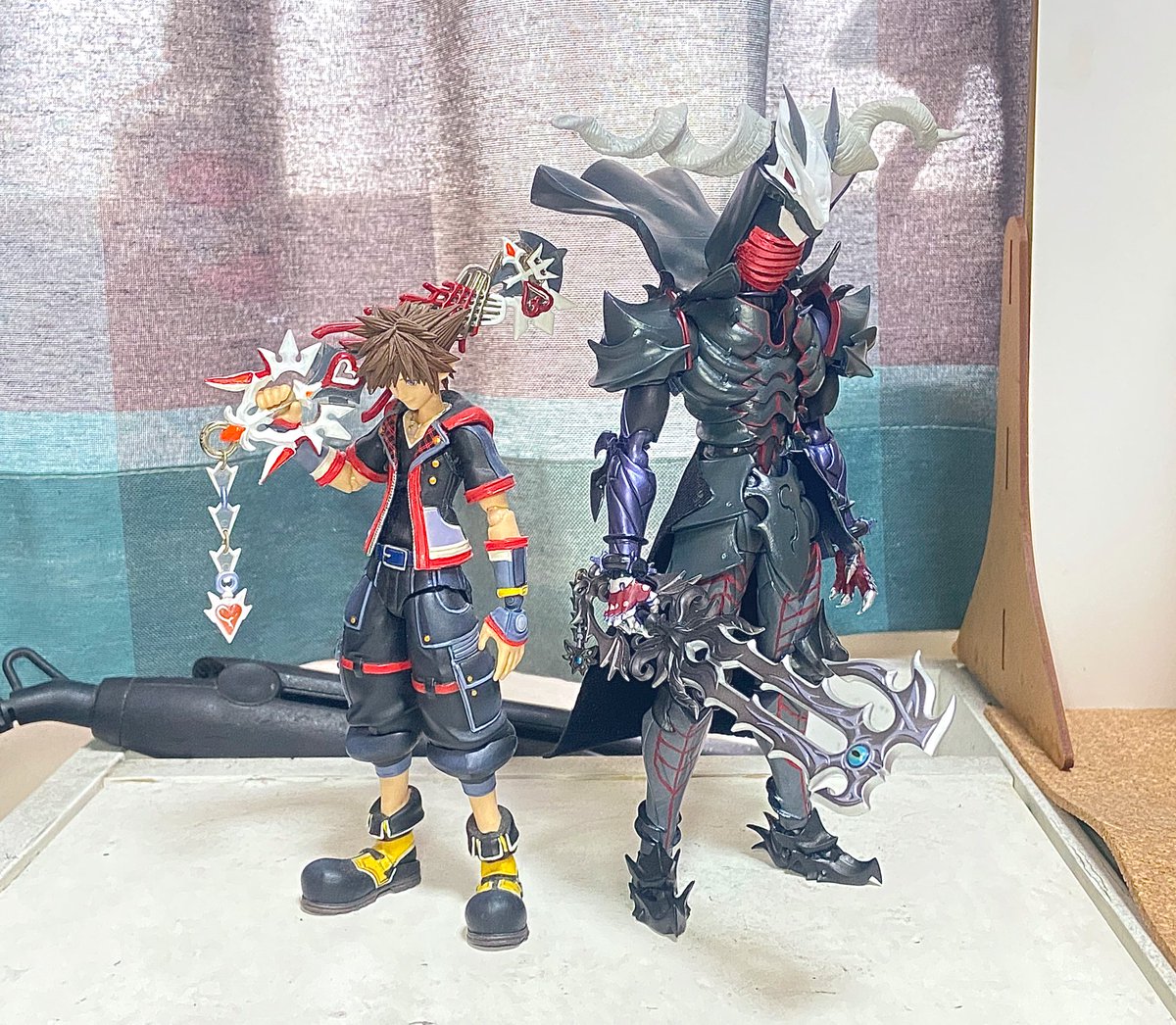 Customizing Final battle
ゼアノート　ソラ　KH  KH3 フィギュア
#Kingdomhearts #Xehanort #Sora