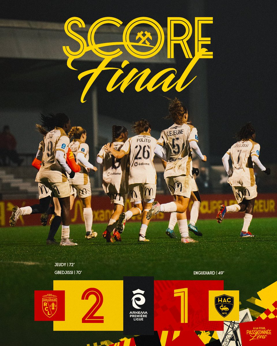 RC Lens Féminin tweet media