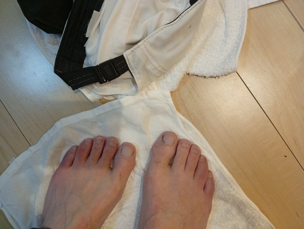 Kakerumarathon's tweet image. 今朝は12℃。えっ春⁈
朝ラン20km。途中で強い雨が急に振り出し、シャワーランでずぶ濡れに。風も強かった。
−10℃吹雪のラッセルランに比べれば、今日のシャワーランなんて南国リゾート気分よ。貴重な体験に感謝だぜ😆
玄関にタオル用意しておいて良かった。