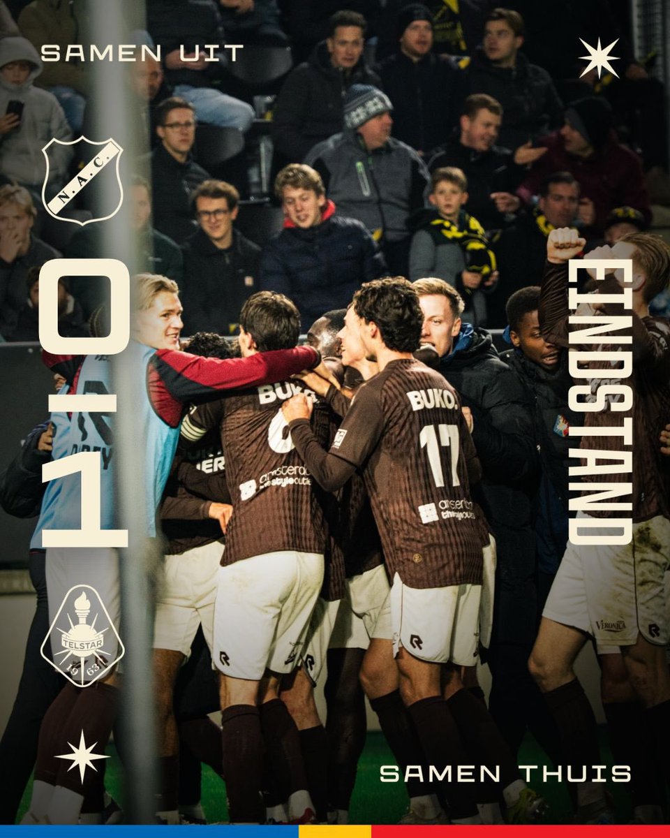 EIND | JAAAAAAAAAA DE PUNTEN GAAN MEE NAAR HUIS 🤍

Een mooie afsluiting van een prachtig jaar, tot 2026 supporters! 🤍

#WitteLeeuwen | #nacTEL