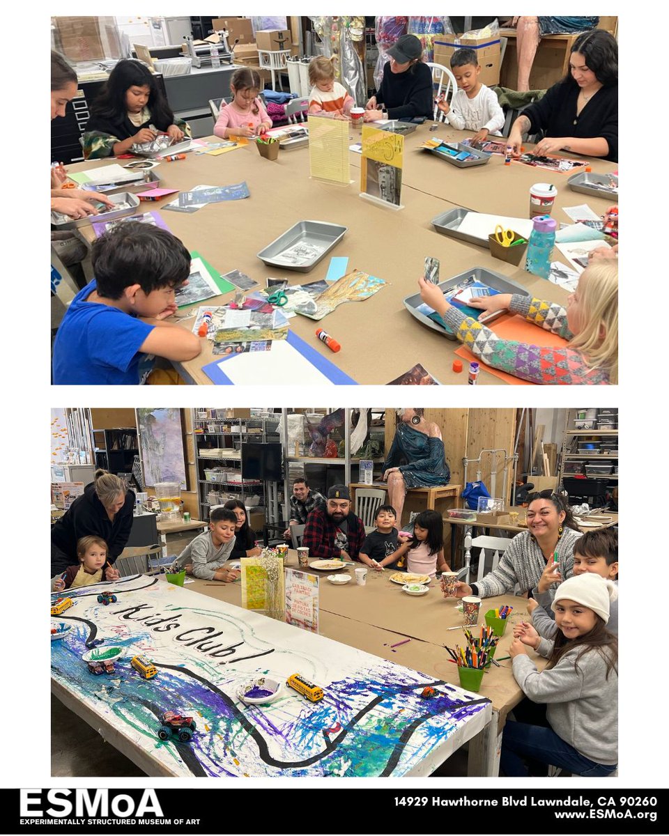 esmoaorg's tweet image. Celebrating a year of creativity with our Saturday Kids Club 🎨 From ornament painting to mask making, families connected and created at ESMoA. Huge thanks to Dezalia Solomon for leading with care. Kids Club returns Jan 10, 2026! ✨
#ESMoA #ESMoAKidsClub