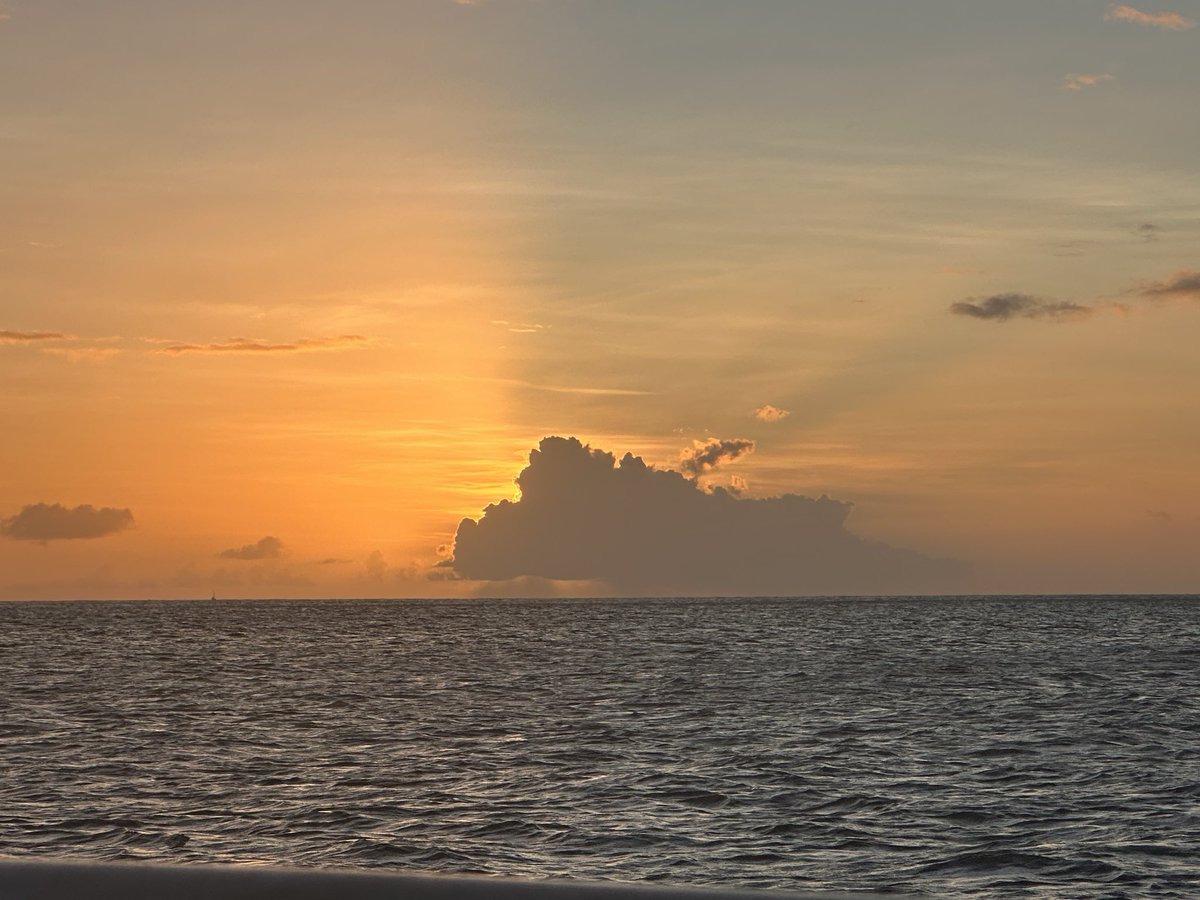 Sunset in St Lucia
