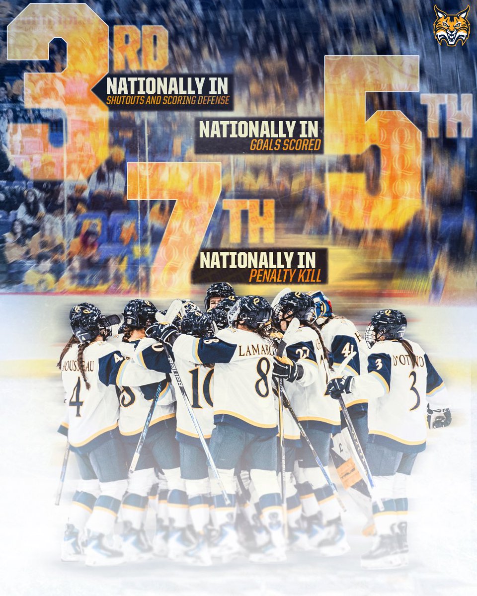 Making noise nationwide📊

#BobcatNation x #NCAAHockey