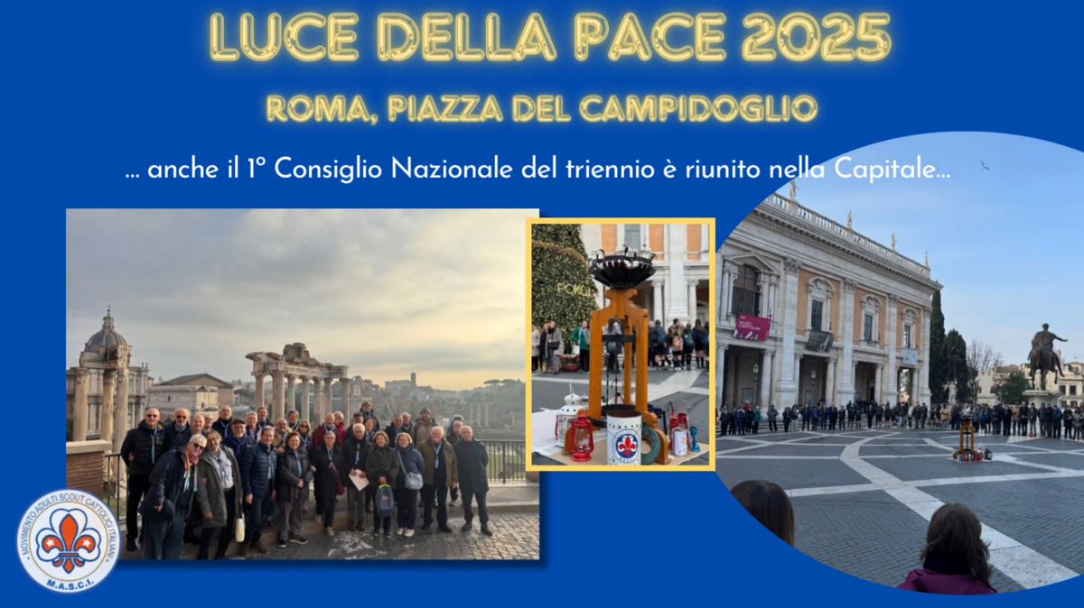 Riviviamo l'evento Luce della Pace in Piazza del Campidoglio, Roma, svoltosi lo scorso 13 Dicembre:
Pace, Shalom, سلام, мир
bit.ly/3Y2MNKn