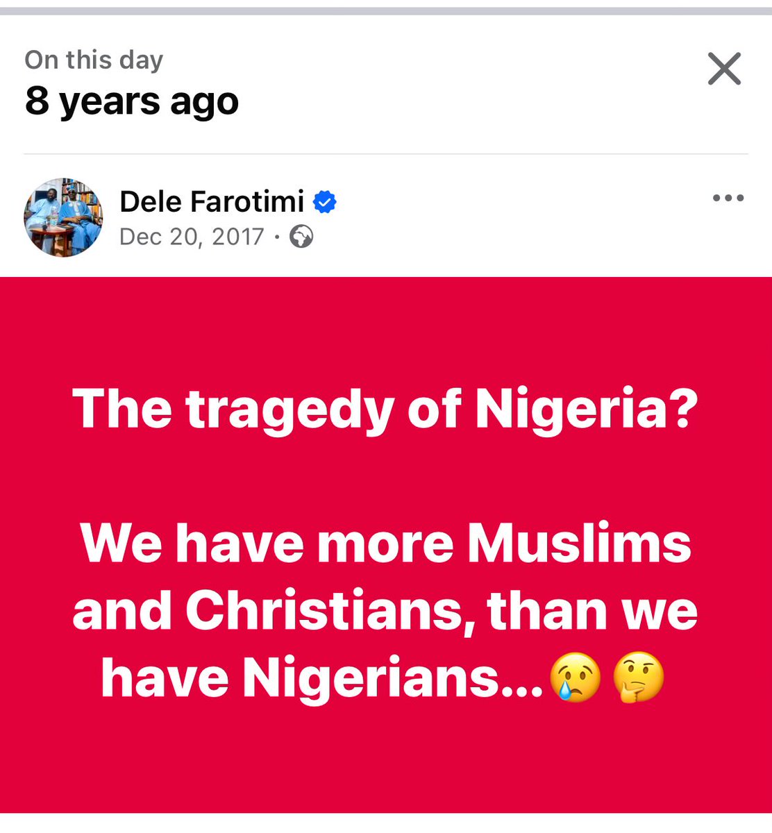 DeleFarotimi's tweet image. #WhoSoldNigeria