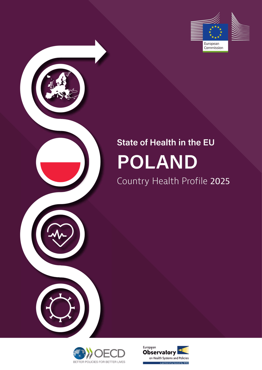 HealthEconomyPL's tweet photo. Ukazał się nowy raport @EU_Commission na temat profilu systemu ochrony zdrowia w Polsce ⚕️ 🇵🇱

Oprócz wielu stałych wyzwań, w 2024 odnotowano rekordowo wysoką oczekiwaną długość życia, a liczba absolwentów kierunków medycznych dogoniła średnią UE.

Link: https://t.co/iaVjPMEFL2 https://t.co/gzN4I6cNZx
