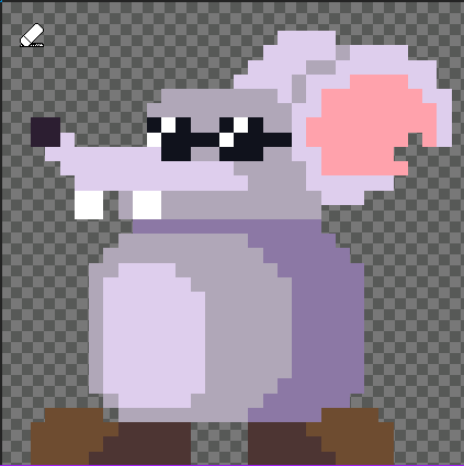 Que tal gente, que opinan de este personaje? por el momento me falta algunas cositas
#pixelart