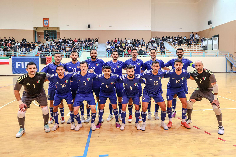 تعادل "أزرق الصالات" مع أفغانستان 