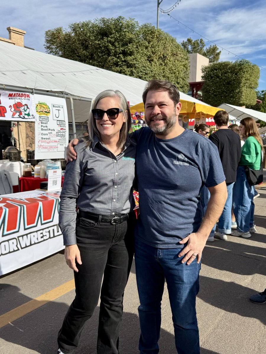 RubenGallego's tweet image. It wouldn’t be Christmas in Arizona without stopping by the Somerton Tamale Festival! 

Great to see so many old friends!