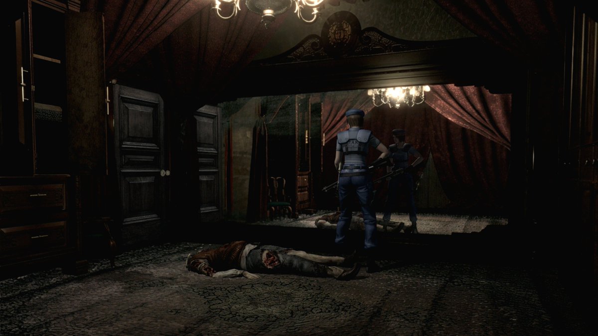 matola_10's tweet image. Resident Evil 1 não precisa de outro remake e talvez fazer ele com câmera por cima do ombro tal qual os remakes modernos faça ele perder grande parte da magia. 

Você que está esperando um remake de RE1 pra jogar, saiba que o HD Remaster é LINDO e envelheceu como vinho. De uma…