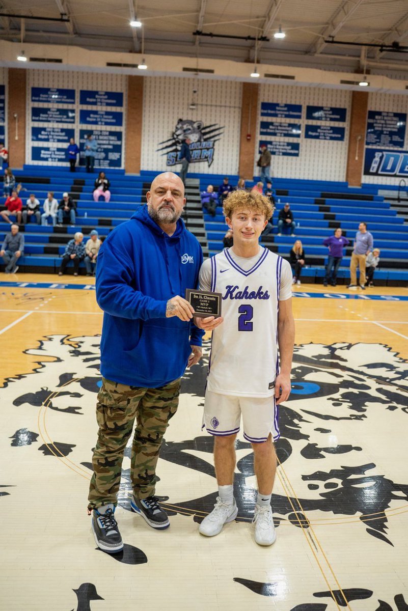 Game 2 MVP Jace Wilkinson <a href="/Jace_Wilkinson2/">Jace Wilkinson</a> of <a href="/kahokmenshoops/">Kahoks Basketball</a> continued his strong start to the season in a win <a href="/SoILClassic/">Southern Illinois Classic Shootout Series</a> Jace has unlimited range, skilled with the ball and plays with toughness.