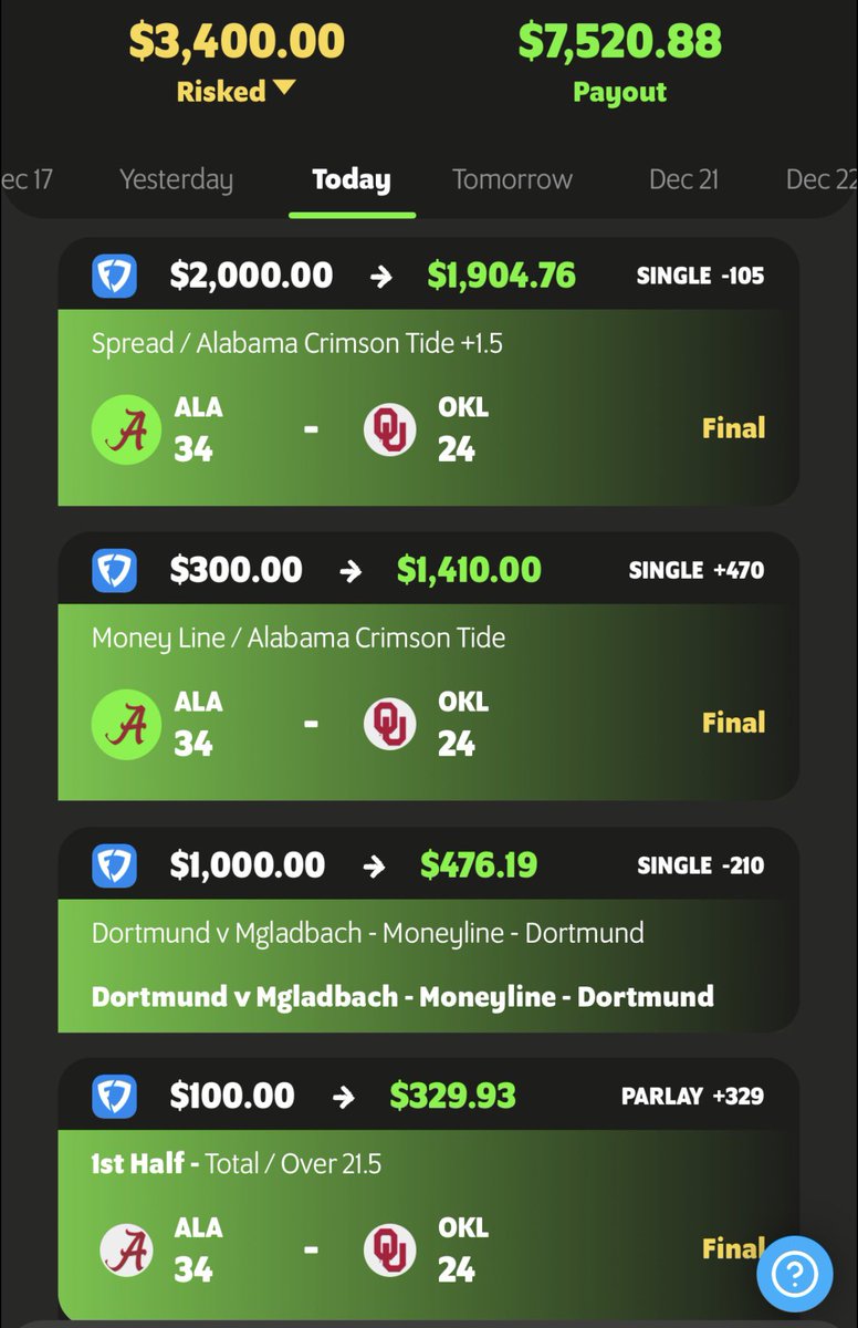This is what ‘trust the process’ looks like.  Pressed some buttons. Won some money.  Another big W, courtesy of Golden Camel.  🐪🔥💰