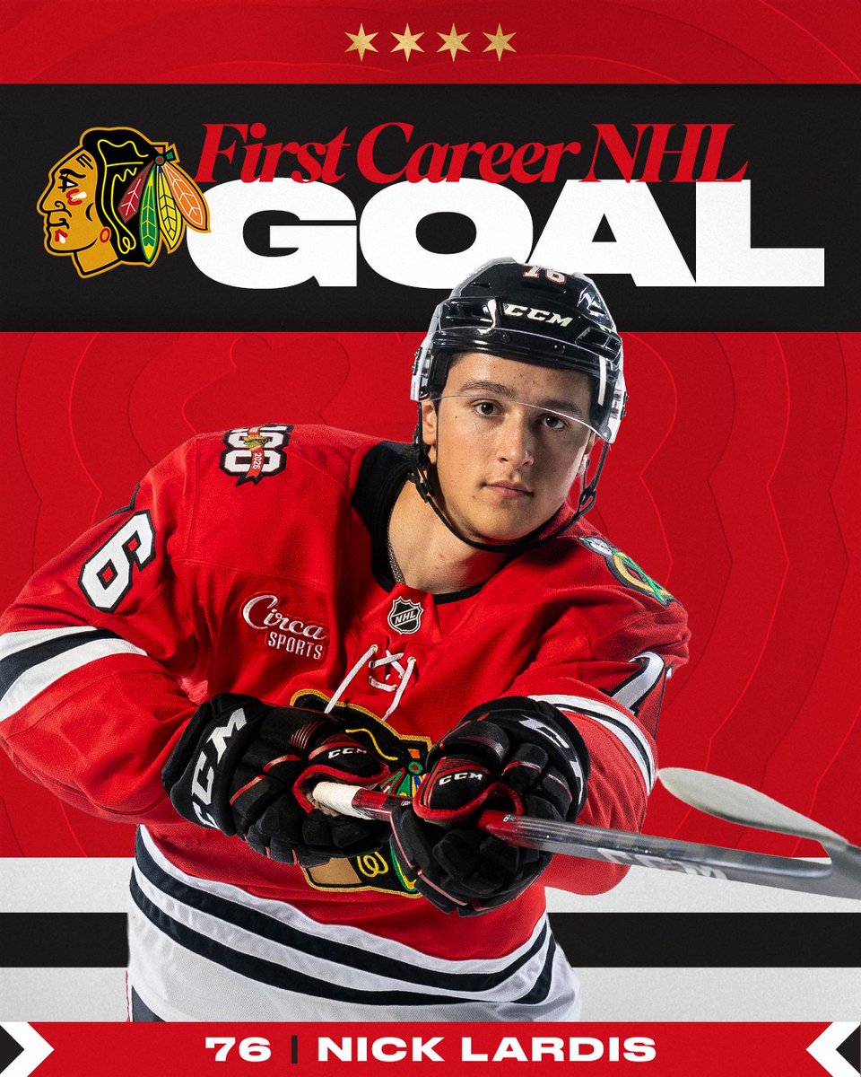 ‼️NICK LARDIS FIRST NHL GOAL ALERT‼️