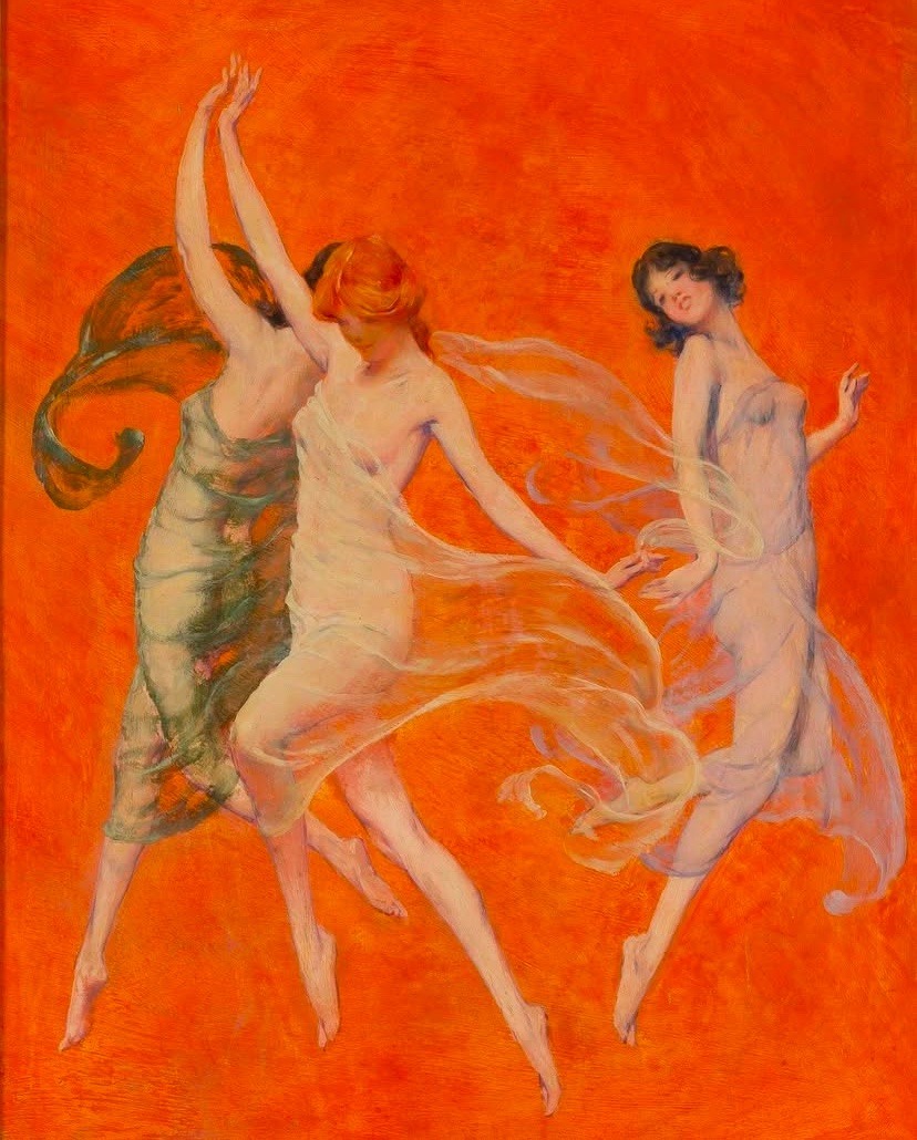 Dance of Three Muses by Warren B. Davis