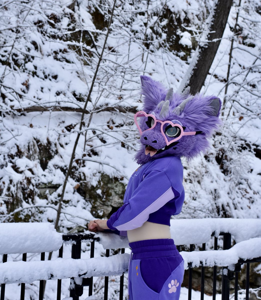 find me in the snow ❄️

#furry #furrycommunity #furrygirl #dragon #fursuit