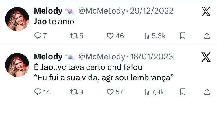jaoaacervo's tweet photo. melody rainha https://t.co/wMJY2lGxUc