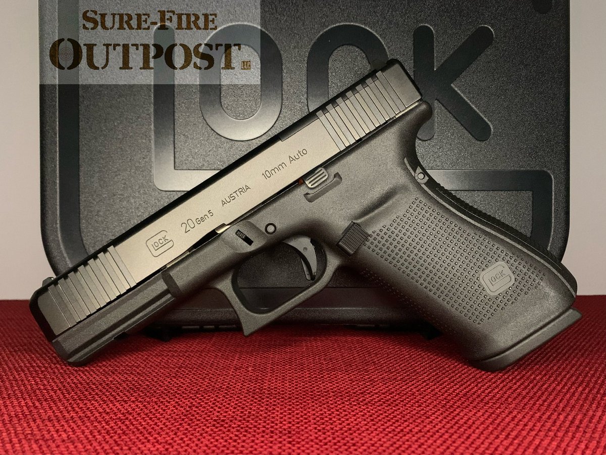 SureFireOutpost's tweet photo. Glock 20 Gen5 MOS https://t.co/7NyLKaSZSF