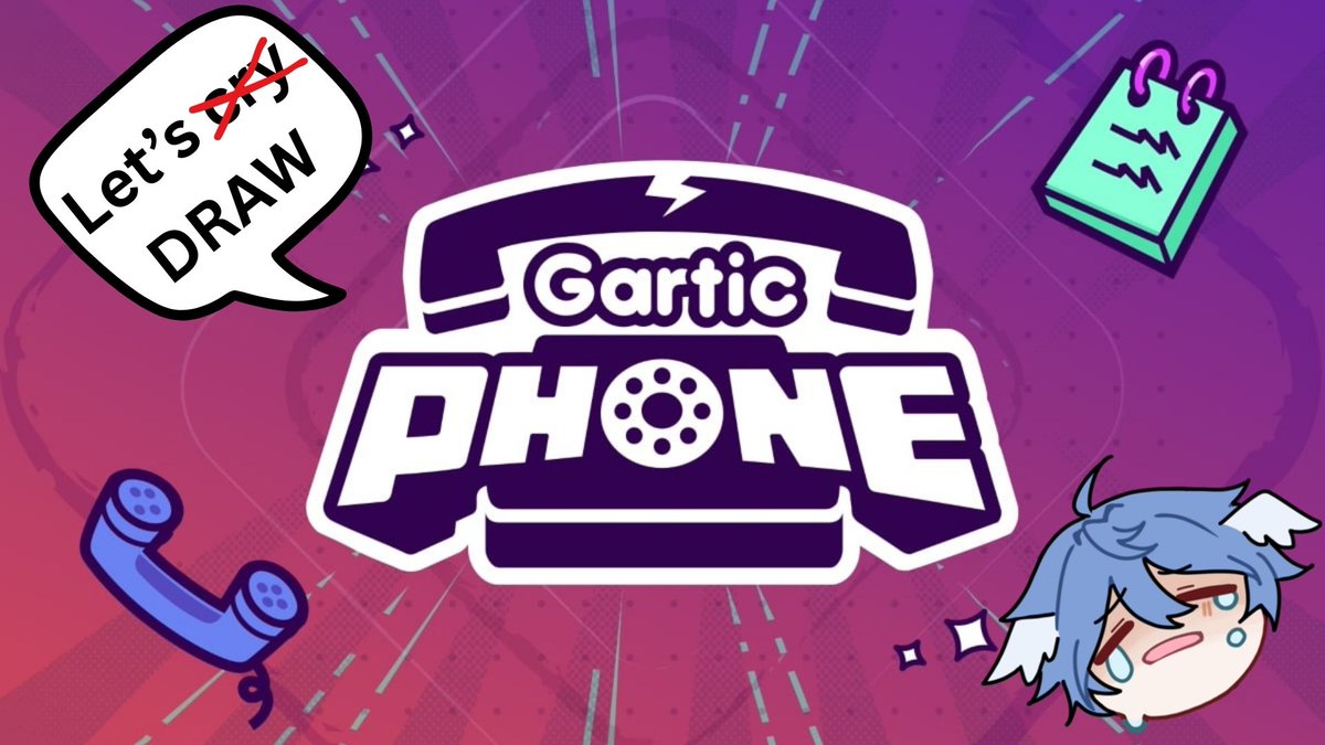 🎨Gartic Phone🎨 is OVER!! I don't think I've laughed this hard is