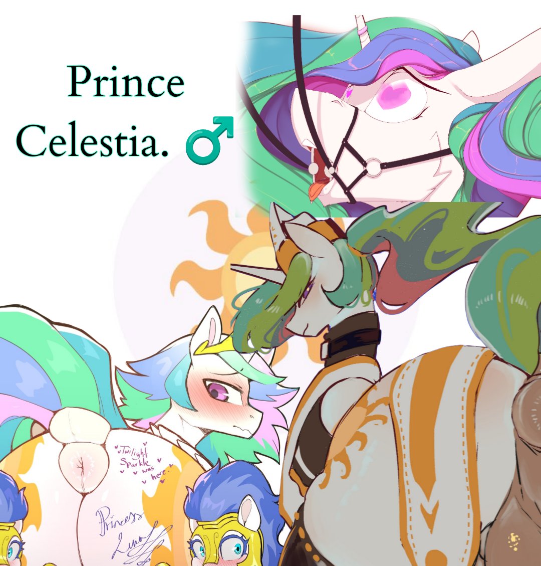 Prince Celestia. ♂️ tweet media