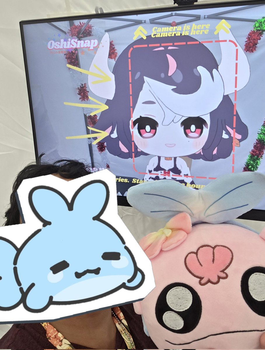 LadLog 009 for #HolMat2025 #lazufish #A5Hi5 

I met the strong and amazing <a href="/A5Hanwoo/">Hani Hanwoo🍔✨</a> !!! 🍔✨️A5 HI-5 HANI HANWOO🍔✨️ I'm so glad to attend your first M&amp;G + have induced immense levels of  cuteness aggression 🤣 I hope you enjoy the gifts + look for cheki holder update soon!