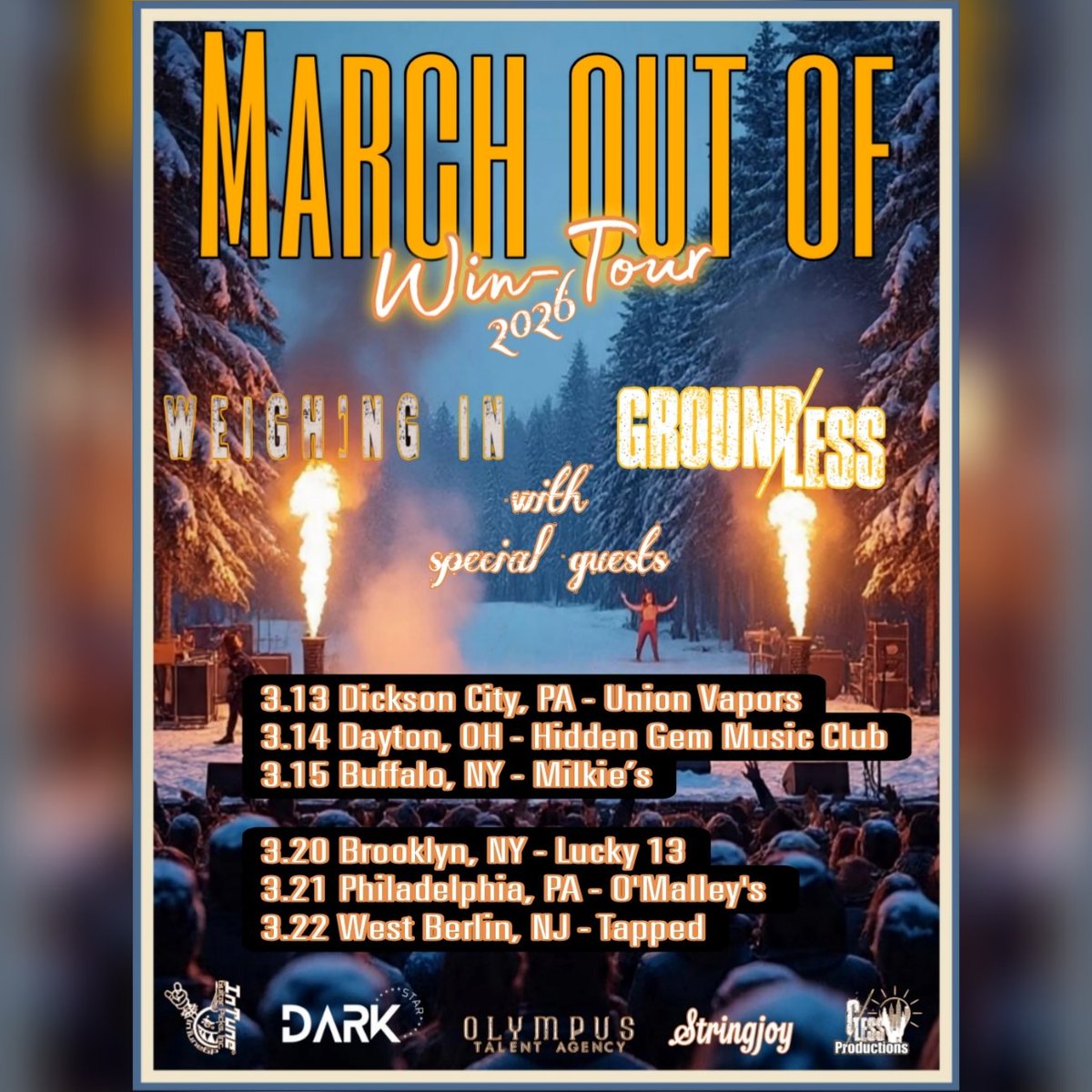 Hitting the road next year with <a href="/GLessnj/">ground.lessnj</a> more dates for 2026 to come