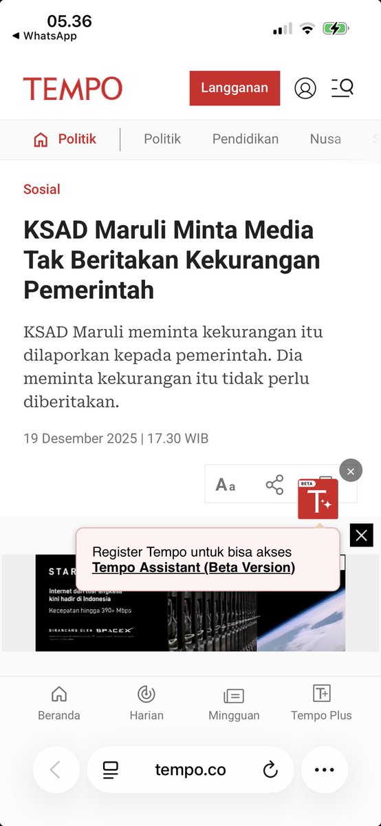 saiful mujani tweet media