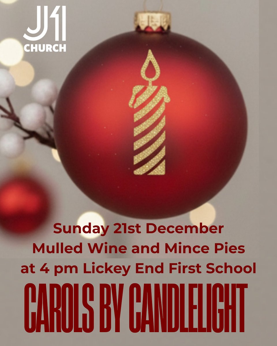 J1Church's tweet photo. You’re invited …… #carolsbycandlelight #Christmas2025 #hope #love #joy https://t.co/IrJrJNM2Hw