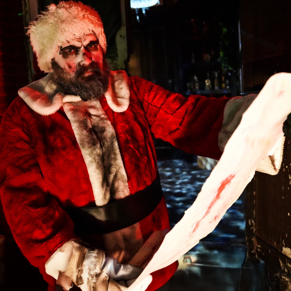 Naughty or Nice... your name is on his list!  A Christmas Nightmare ends tonight!  6:30p - 9:30p.

❄ Mother nature decided to make tonight perfect (PLUS NO SNOW!).

Krampus, evil elves, that green furry guy that likes onions.... they are all here!

🎟️ achristmasnightmare.fearticket.com