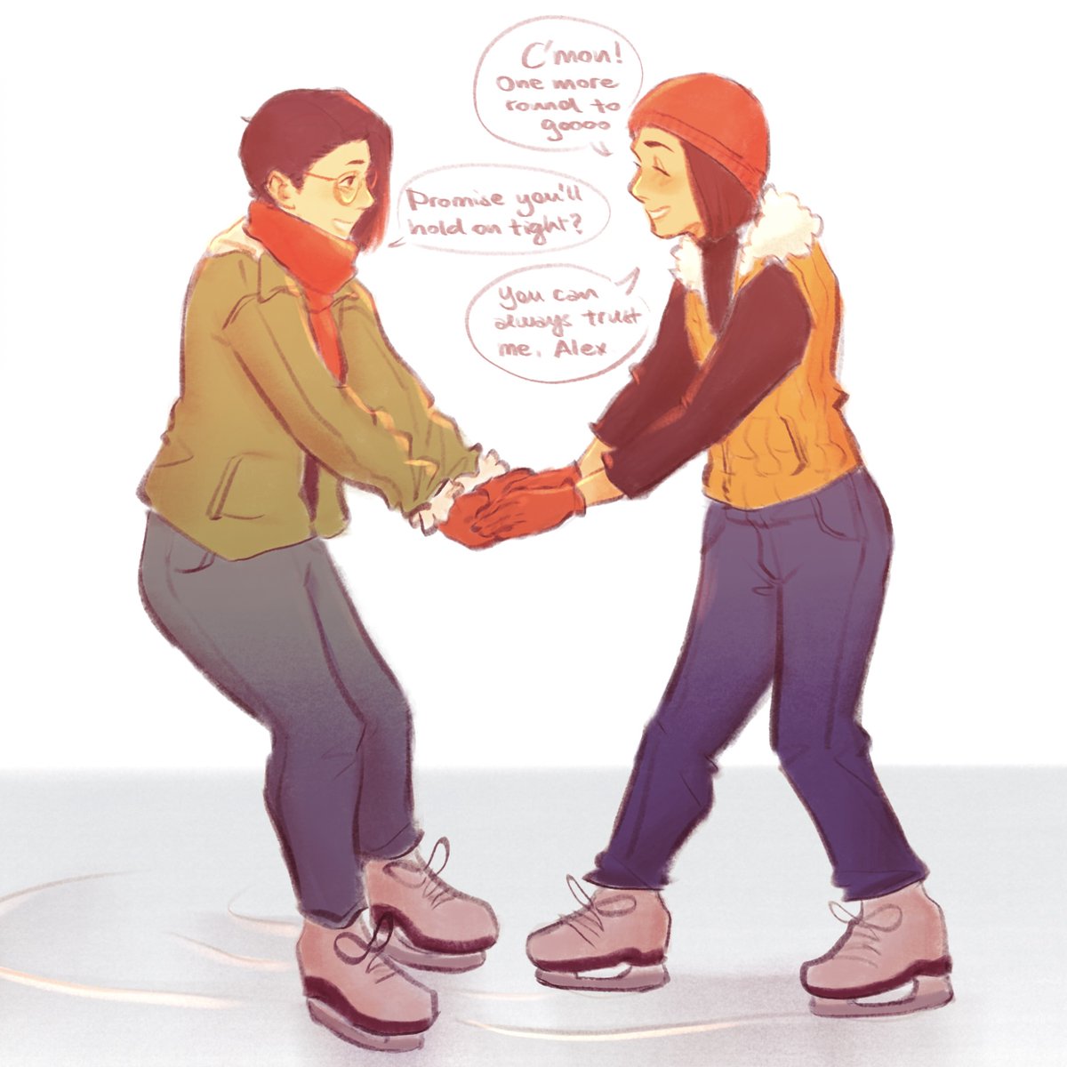 syscshowyou's tweet image. a date on ice ⛸️ #chenrich