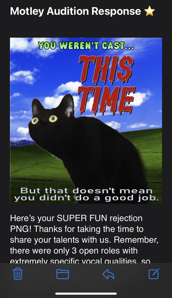 ultranativefric's tweet image. such an adorable pic and my favorite rejection email honestly! thanks again for the opportunity to read for this. 
can’t wait to see the final product and hoping more ppl take this up ^_^