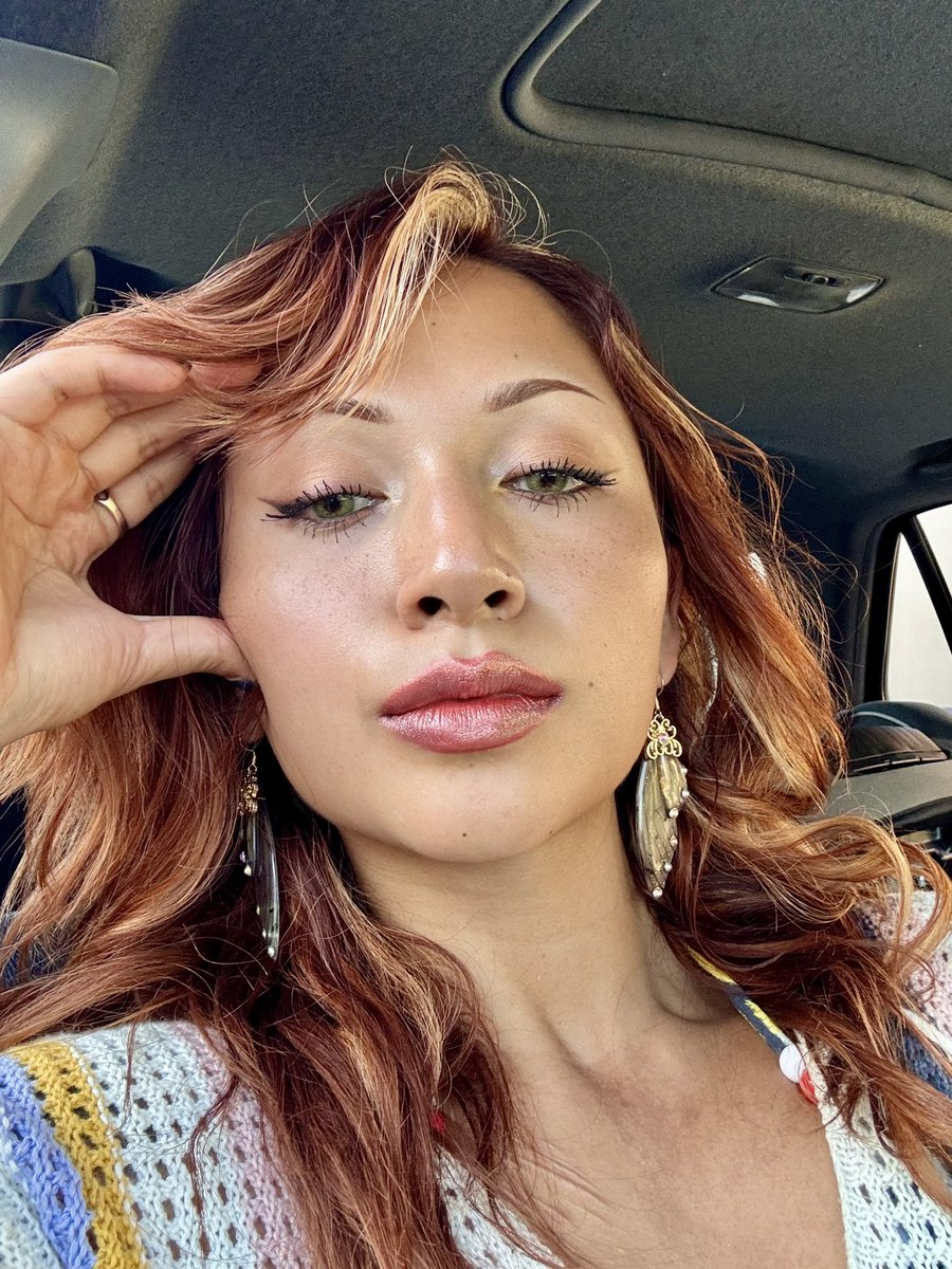 If only copper could stay in the hair 🥲